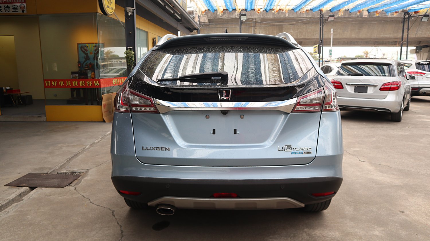 Luxgen 納智捷 ／ U6 ／ 2015年 ／ 2015年Luxgen U6 淺藍色 納智捷中古車 ／ 高拍