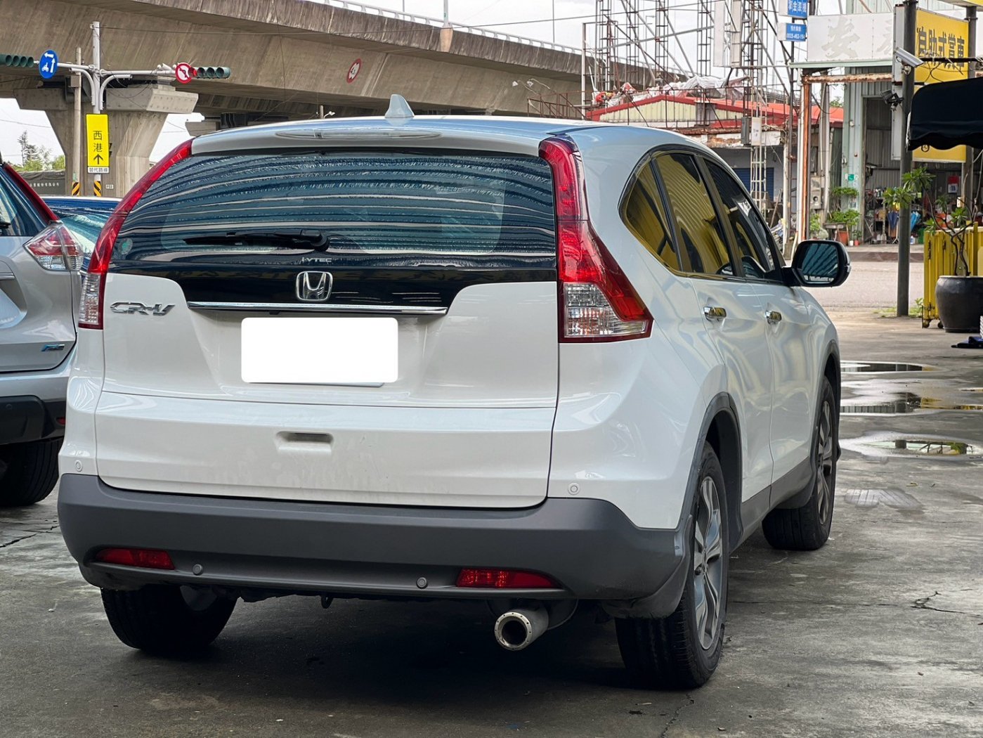 Honda 本田 ／ CR-V ／ 2014年 ／ 2014年Honda CRV 白色 本田中古車 ／ MG車庫(台南)