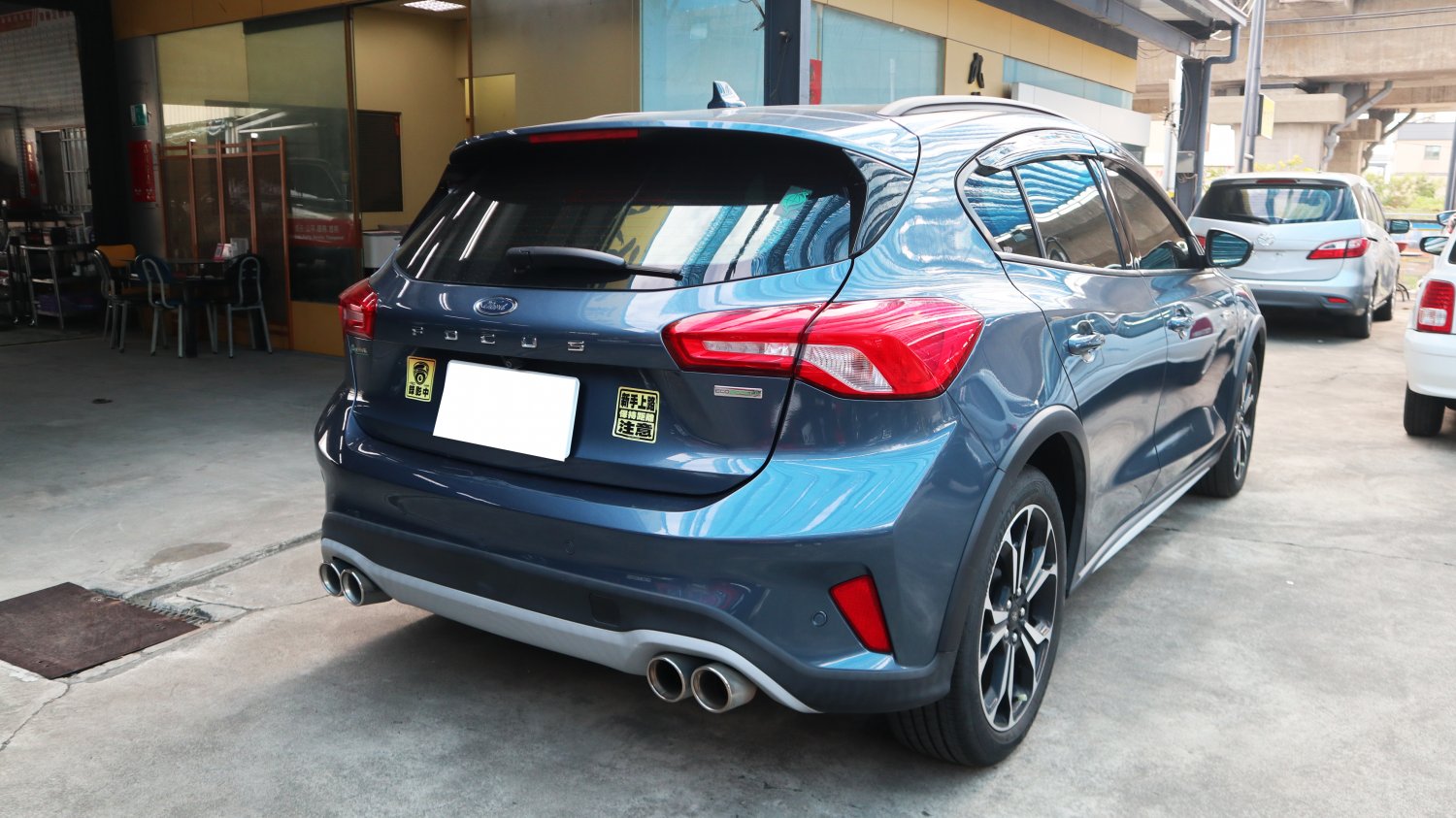 Ford 福特 ／ Focus ／ 2021年 ／ 2021年 Ford Focus 藍色 福特中古車 ／ 九肇匯元汽車 (台南)