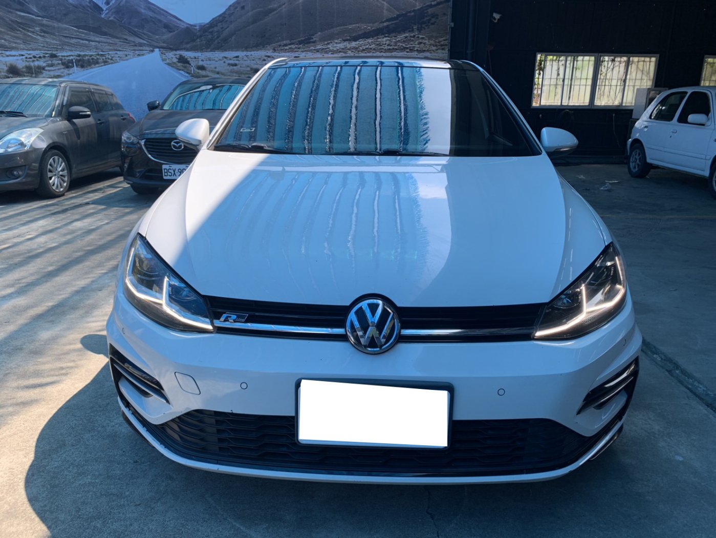VW 福斯 ／ Golf ／ 2017年 ／ 2017年 VW Golf  白色 福斯中古車 ／ 高拍